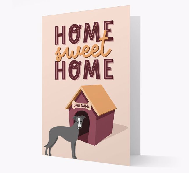 Home Sweet Home: Personalised {breedFullName} Card